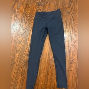90 degrees navy leggings size small